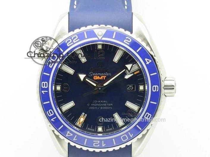 0109 Aqua Terra GMT Worldtimer 43mm VSF 1:1 Best Edition Summer Blue Dial on SS Bracelet A8938 Super Clone FashionForward 7720